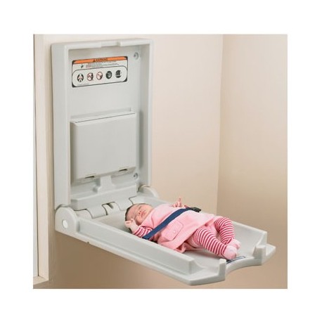 horizontal baby changing unit