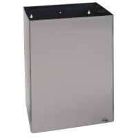 BC920 Dolphin Stainless Steel Surface Mounted Bins