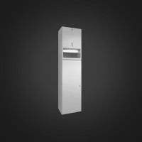 DP4105 Dolphin Prestige Combination Paper Towel and Waste Bin