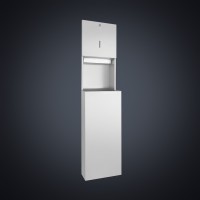 DP4304 Dolphin Prestige Combination Paper Towel and Waste Bin