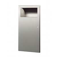 Recessed Stainless Steel Waste Bin