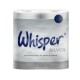 Whisper Silver 2Ply White Toilet Rolls 210 sheets