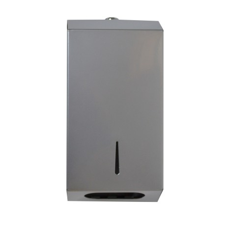 C21 Hygiene SCD03 Bulk Pack Toilet Tissue Metal Dispenser Silver