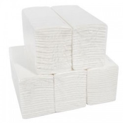 C-Fold Luxury Hand Towel 2Ply White