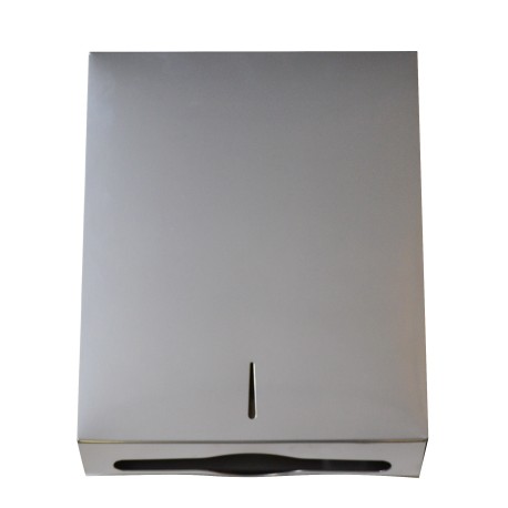 C21 Hygiene SCD04 C Fold Hand Towel Metal Dispenser Silver