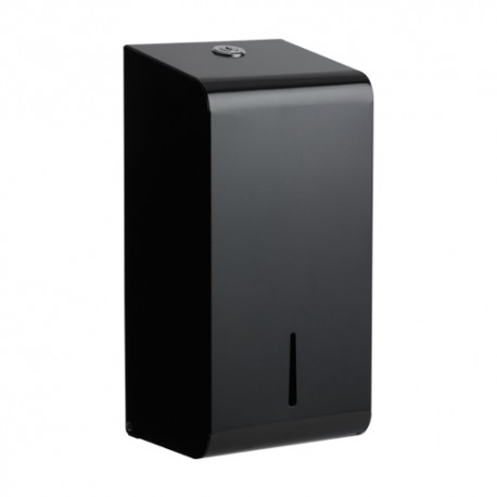 Premium Matte Black Multiflat Tissue Dispenser