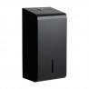 Premium Matte Black Multiflat Tissue Dispenser