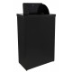 Premium Matte Black 30 Litre Sanitary Waste Bin