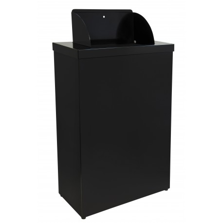 Premium Matte Black 30 Litre Sanitary Waste Bin