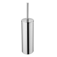 Free Standing Polished Stainless Steel Toilet brush