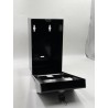 C21 Double Toilet Roll Metal Dispenser Stainless Steel