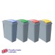 Contract Waste Recycling Bin & Lid