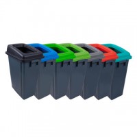 Eco Recycling Buddy Bin 60L & Lid