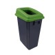 Eco Recycling Buddy Bin with Open Lid 60L
