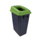 Eco Recycling Buddy Bin with Open Lid 60L