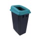 Eco Recycling Buddy Bin with Open Lid 60L